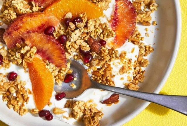 Granola più salata che dolce