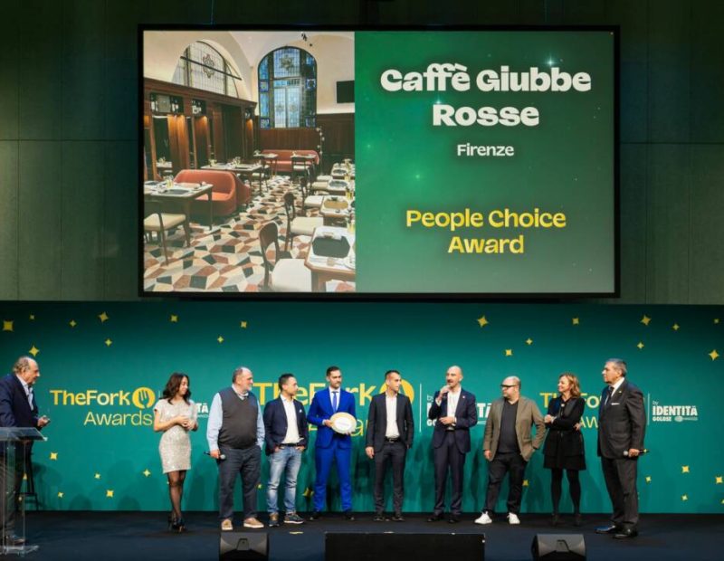 Caffè Giubbe Rosse vince TheFork Awards 2024