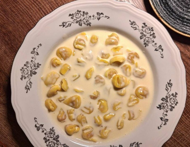 Tortelli con la panna